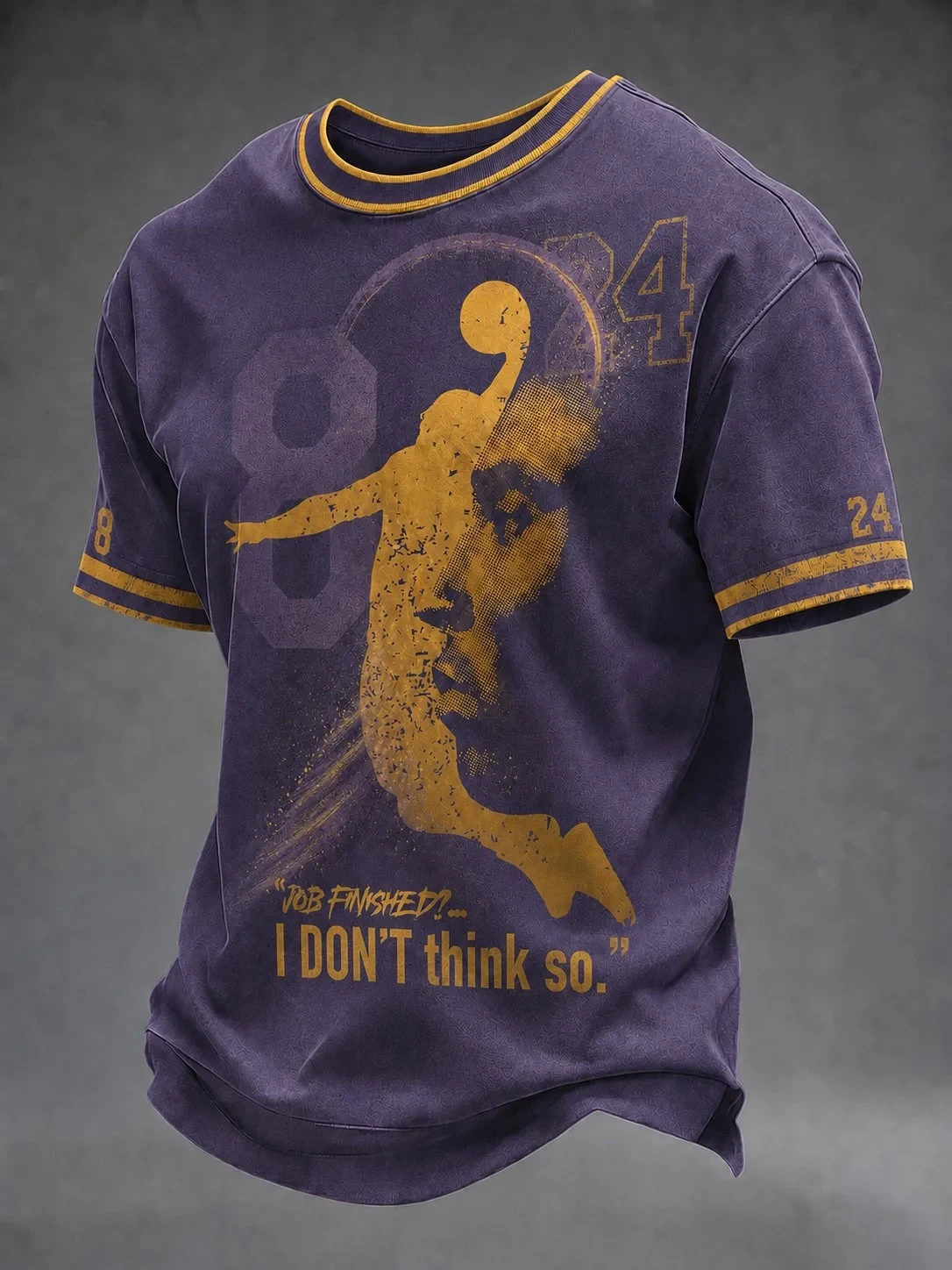 Los Angeles Lakers Kobe Bryant #24 Basketball Shirt Lakers Merch Job Finished I Don't think So - Kdjoy Los Angeles Lakers Kobe Bryant #24 Basketball Shirt Lakers Merch Job Finished I Don't think So - Kdjoy