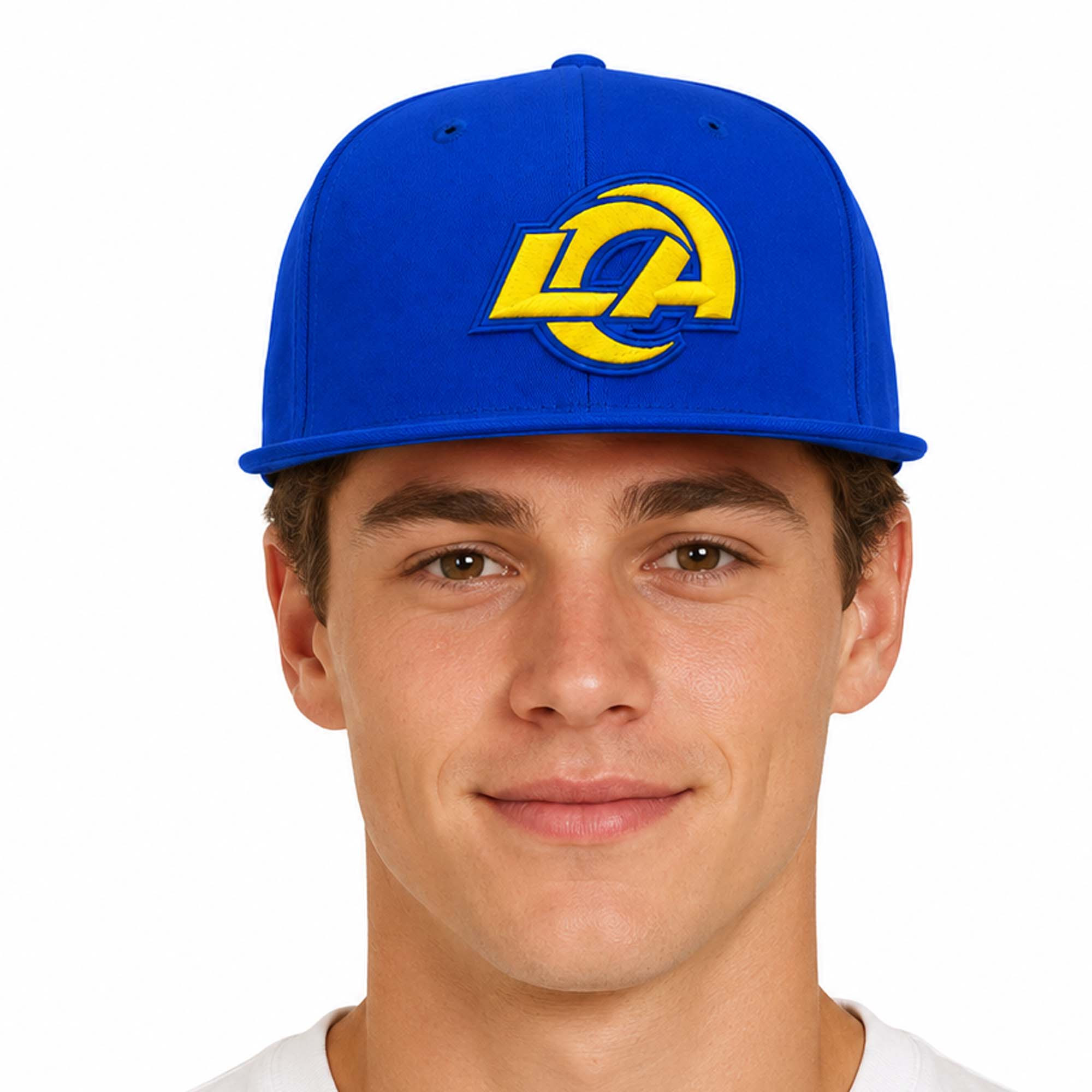Los Angeles Rams Draft 2026 Snapback Hat Embroidered LA Rams Merch Good Gifts For Boyfriend - Kdjoy