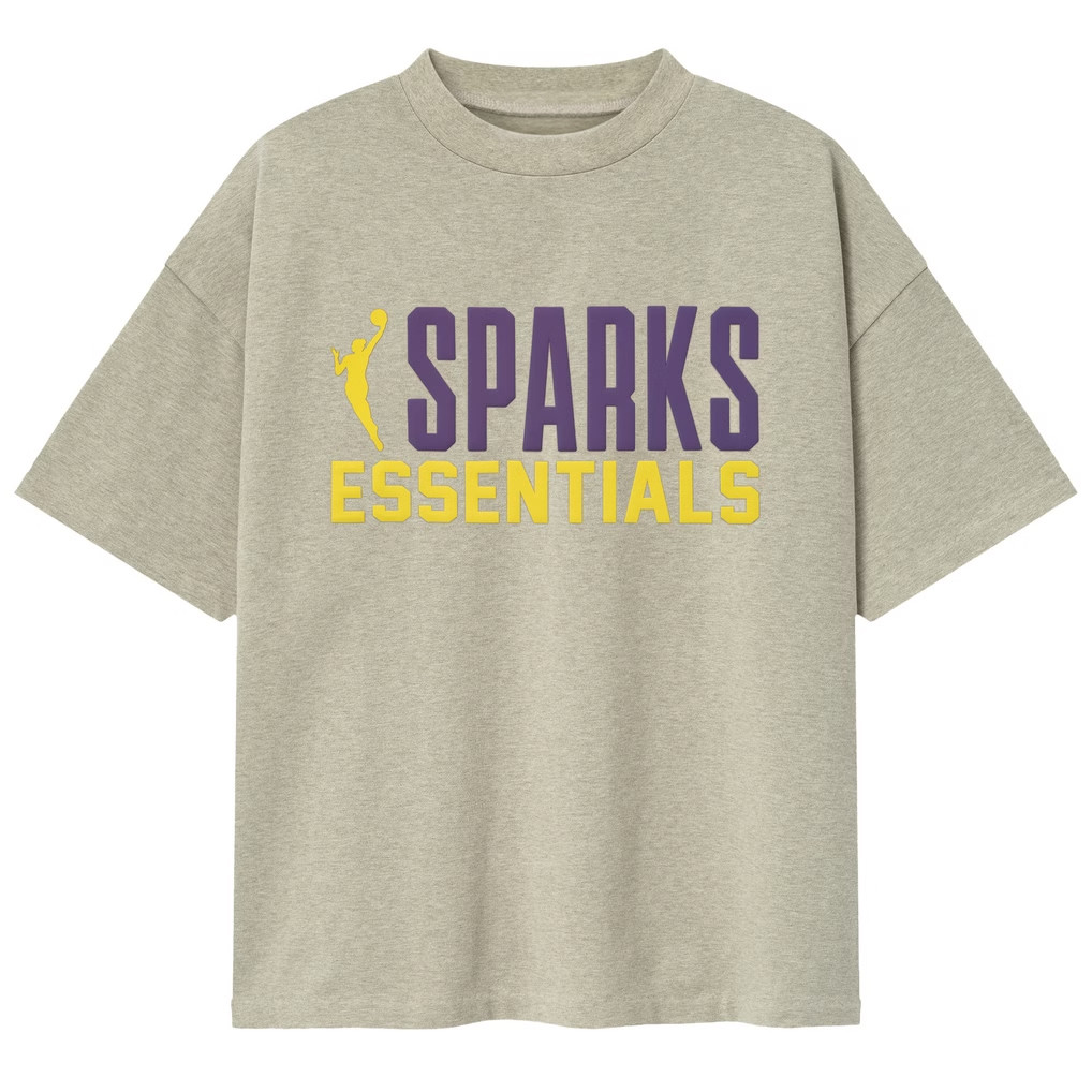 Los Angeles Sparks Merch 2026 Fear Of God X LA Sparks 90s T-Shirt Great Gift For Basketball Fan - Kdjoy