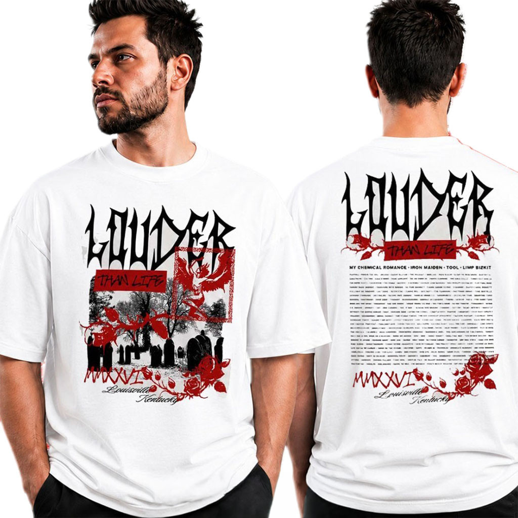 Louder Than Life Festival 2026 Merch Deadly Roses T-Shirt Unique Gifts For Music Lovers - Kdjoy