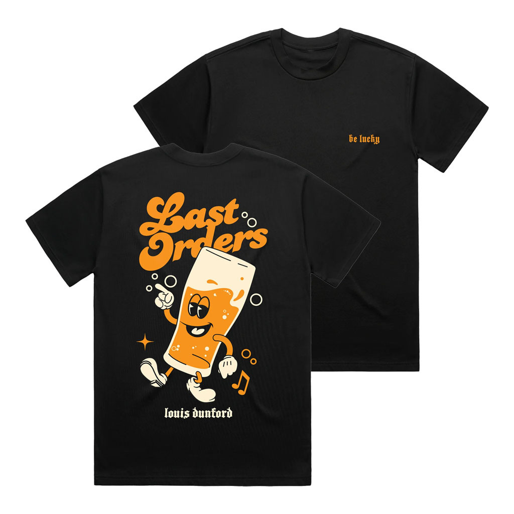 Louis Dunford Merch 2026 Be Lucky Last Orders T-Shirt Black Unique Gift For Brothers - Kdjoy Louis Dunford Merch 2026 Be Lucky Last Orders T-Shirt Black Unique Gift For Brothers - Kdjoy
