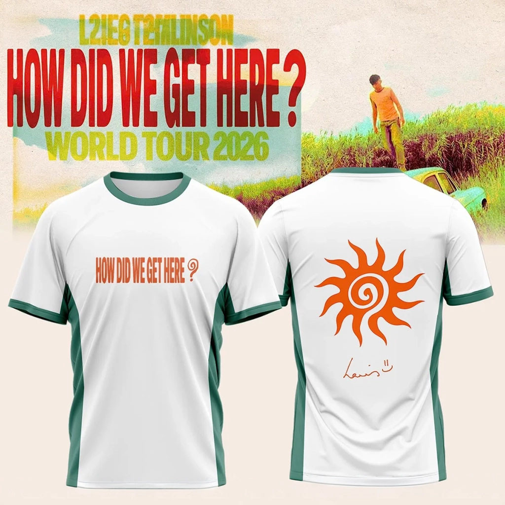 Louis Tomlinson How Did We Get Here Tour 2026 T-Shirt Louis Tomlinson Merch Gift for Music Fans - Kdjoy