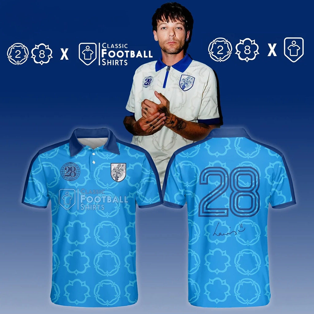 Louis Tomlinson X 28 Clothing Polo Shirt 2026 Louis Tomlinson Merch Music Lover Gifts For Him - Kdjoy