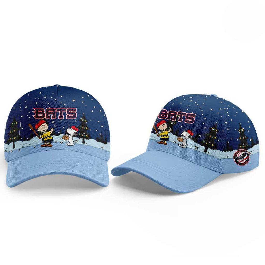 Louisville Bats x Peanuts Night Snoopy Hat Bats Merch Best Gifts For Baseball Fans - Kdjoy