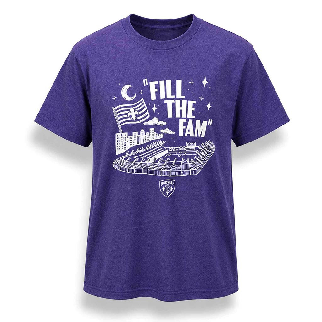 Louisville City FC Fill The Fam T-Shirt Louisville City FC Merch Gifts For Fans - Kdjoy Louisville City FC Fill The Fam T-Shirt Louisville City FC Merch Gifts For Fans - Kdjoy