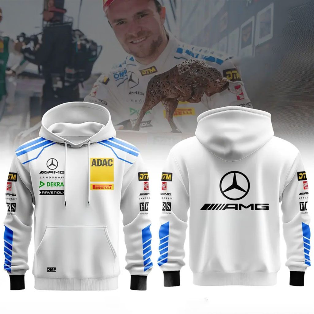 Lucas Auer Mercedes AMG Team Landgraf 2026 Hoodie Lucas Auer Merch Racing Fan Gifts - Kdjoy