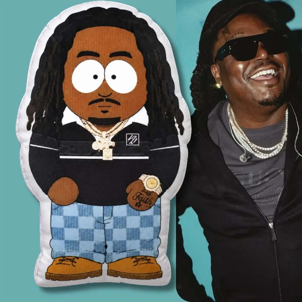 Lucki South Park Style Cartoon Shaped Plush Pillow Lucki Merch Best Gift For Rapper Fans - Kdjoy