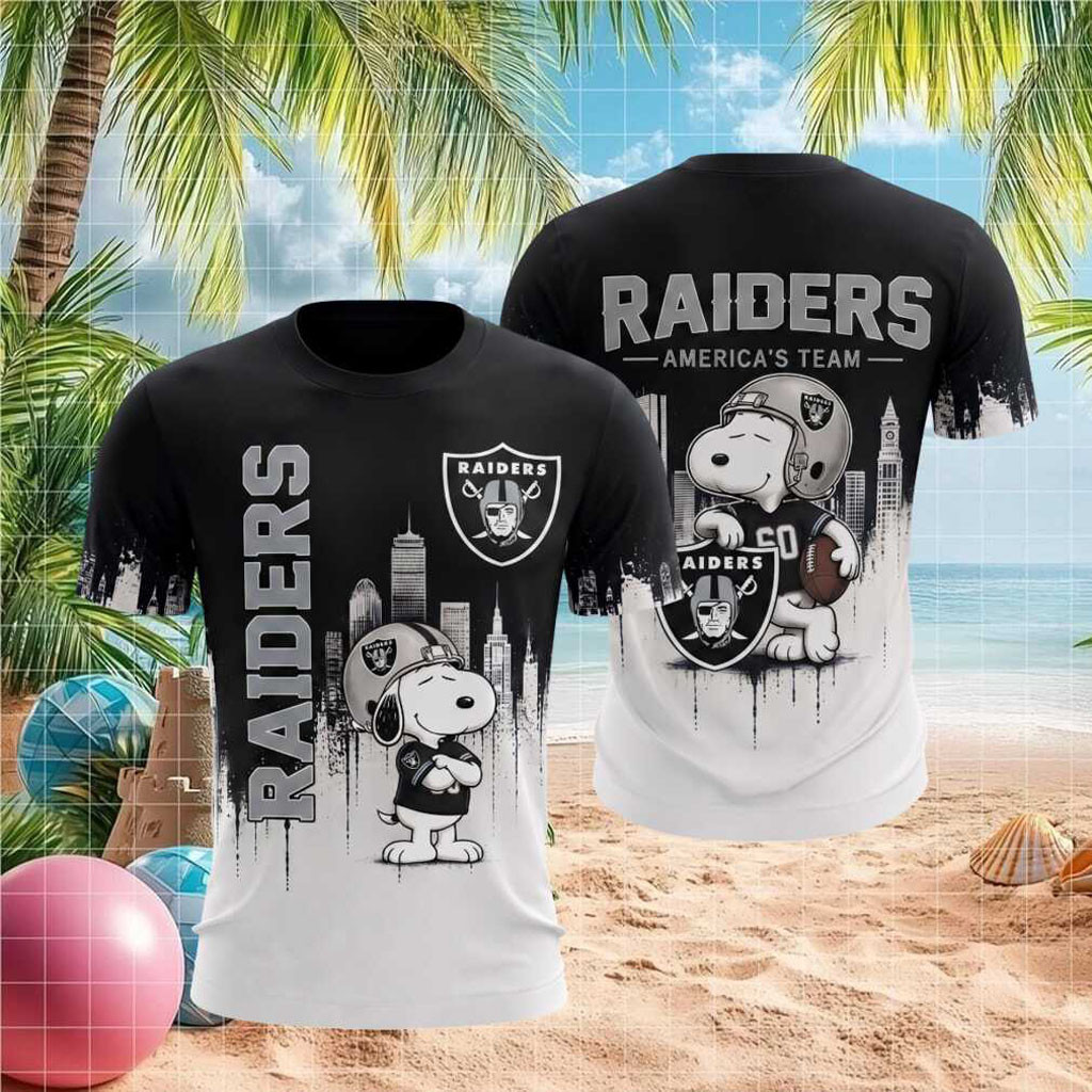 LV Raiders Snoopy Football Shirt America's Team T-Shirt Raiders Merch Gift for Football Lovers - Kdjoy LV Raiders Snoopy Football Shirt America's Team T-Shirt Raiders Merch Gift for Football Lovers - Kdjoy