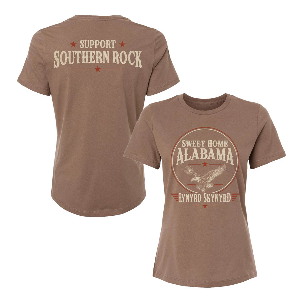 Lynyrd Skynyrd Merch 2026 Bama Bird Vintage T-Shirt Support Southern Rock Shirt Music Fan Gear - Kdjoy