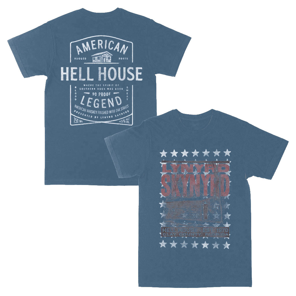 Lynyrd Skynyrd Merch 2026 Hell House Fine Lines T-Shirt Gifts For A Rock Music Lover - Kdjoy
