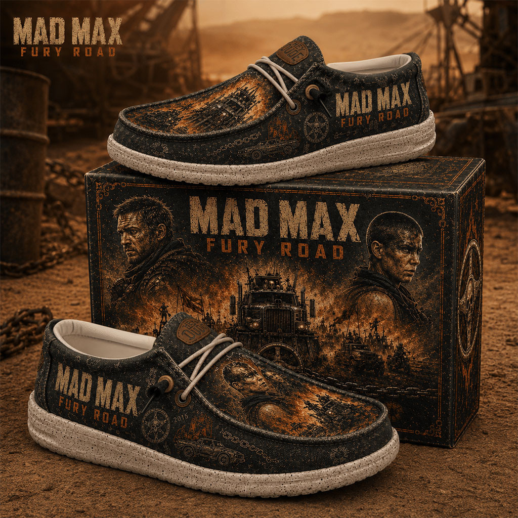 Mad Max Fury Road Shoes Movie Fan Gear Mad Max Mech Present For Brothers - Kdjoy