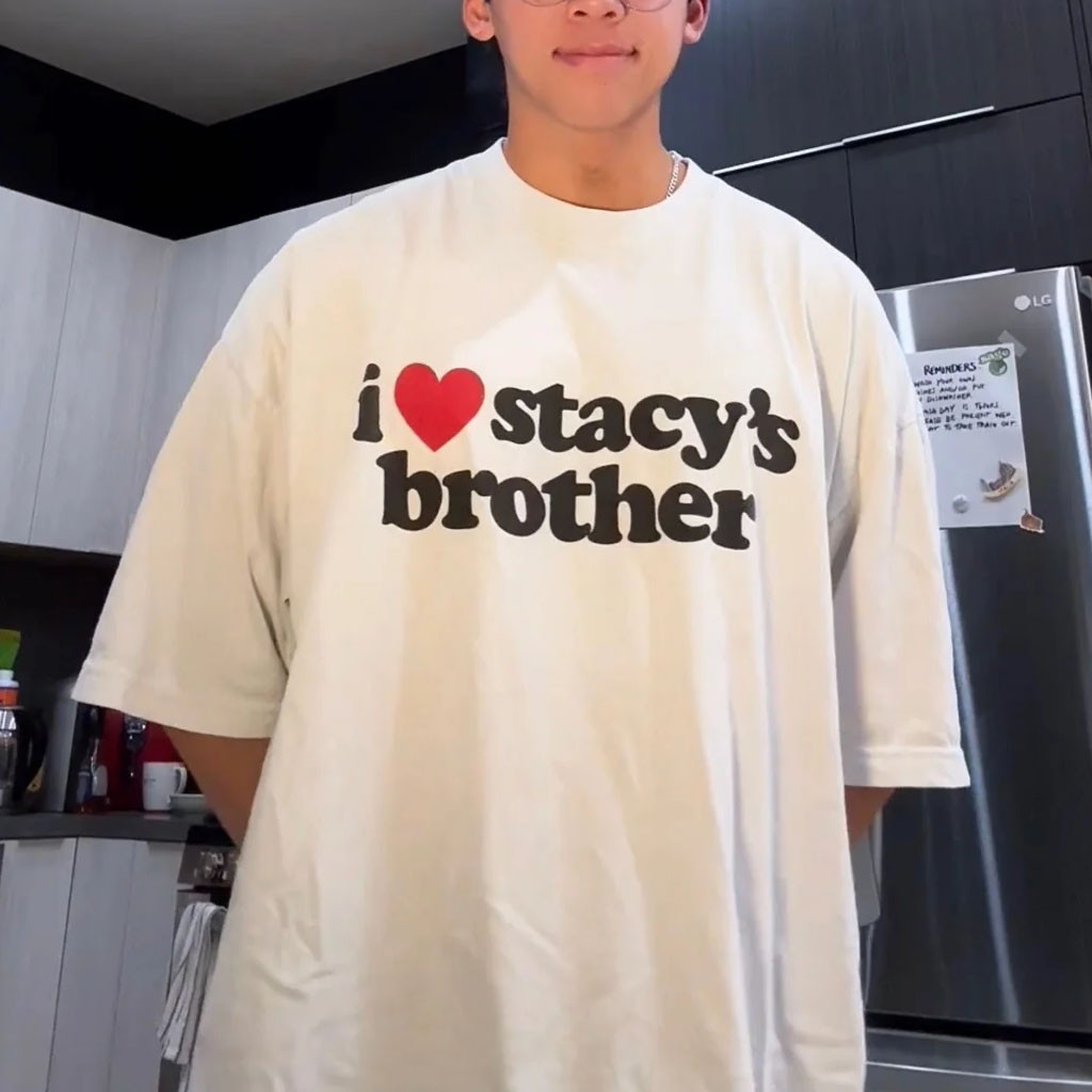 Mad Tsai Merch 2026 I Love Stacy's Brother T-Shirt Gift Ideas For Music Fans - Kdjoy Mad Tsai Merch 2026 I Love Stacy's Brother T-Shirt Gift Ideas For Music Fans - Kdjoy