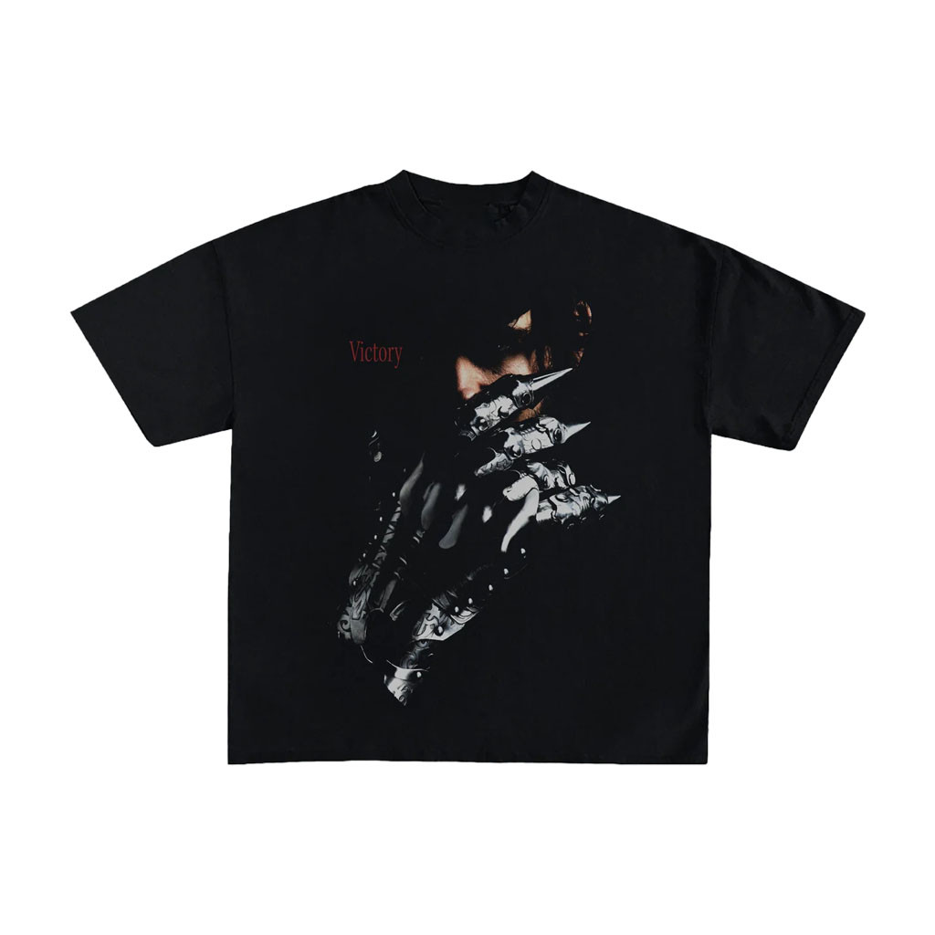 Madeon Merch 2026 Black Metal Glove T-Shirt Victory Shirt Present For Brothers - Kdjoy
