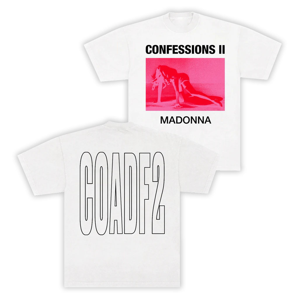 Madonna Merch 2026 Confessions II Neon T-Shirt COADF2 Shirt Present For Music Lovers - Kdjoy