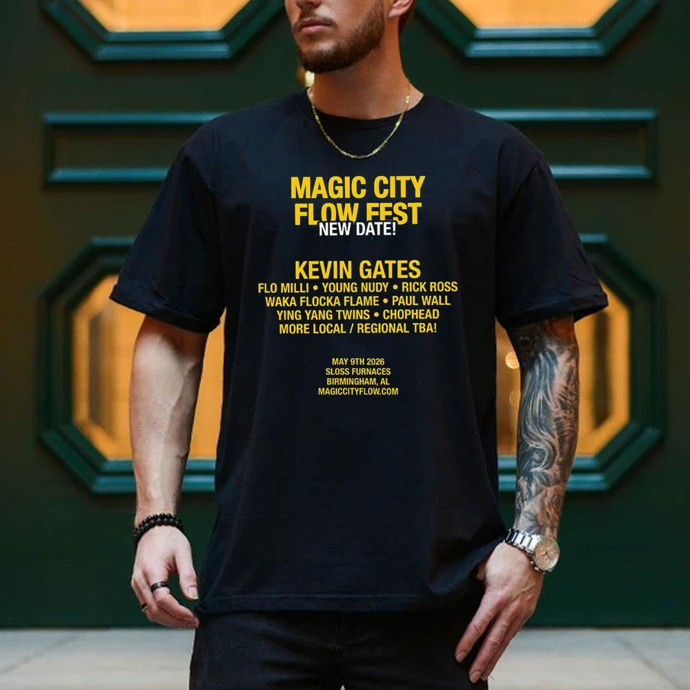 Magic City Flow Fest 2026 T-Shirt Best Gifts For Husband