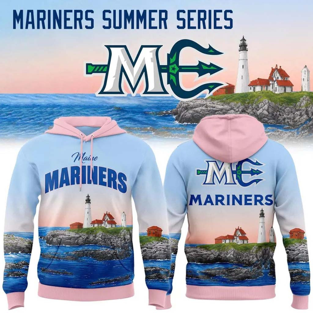 Maine Mariners x Summer Series 2026 Hoodie Maine Mariners Merch Gifts For Baseball Fans