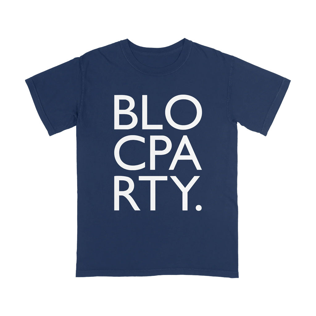 Mainfactor Merch 2026 Bloc Party Stacked Logo T-Shirt Bloc Party Merch Gift For Band Fans - Kdjoy
