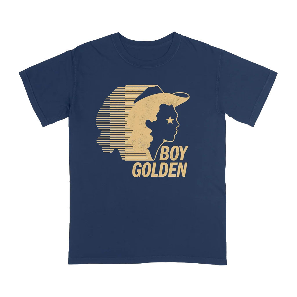 Mainfactor Merch 2026 Cowboy Logo T-Shirt Boy Golden Shirt Unique Gift For Brothers - Kdjoy