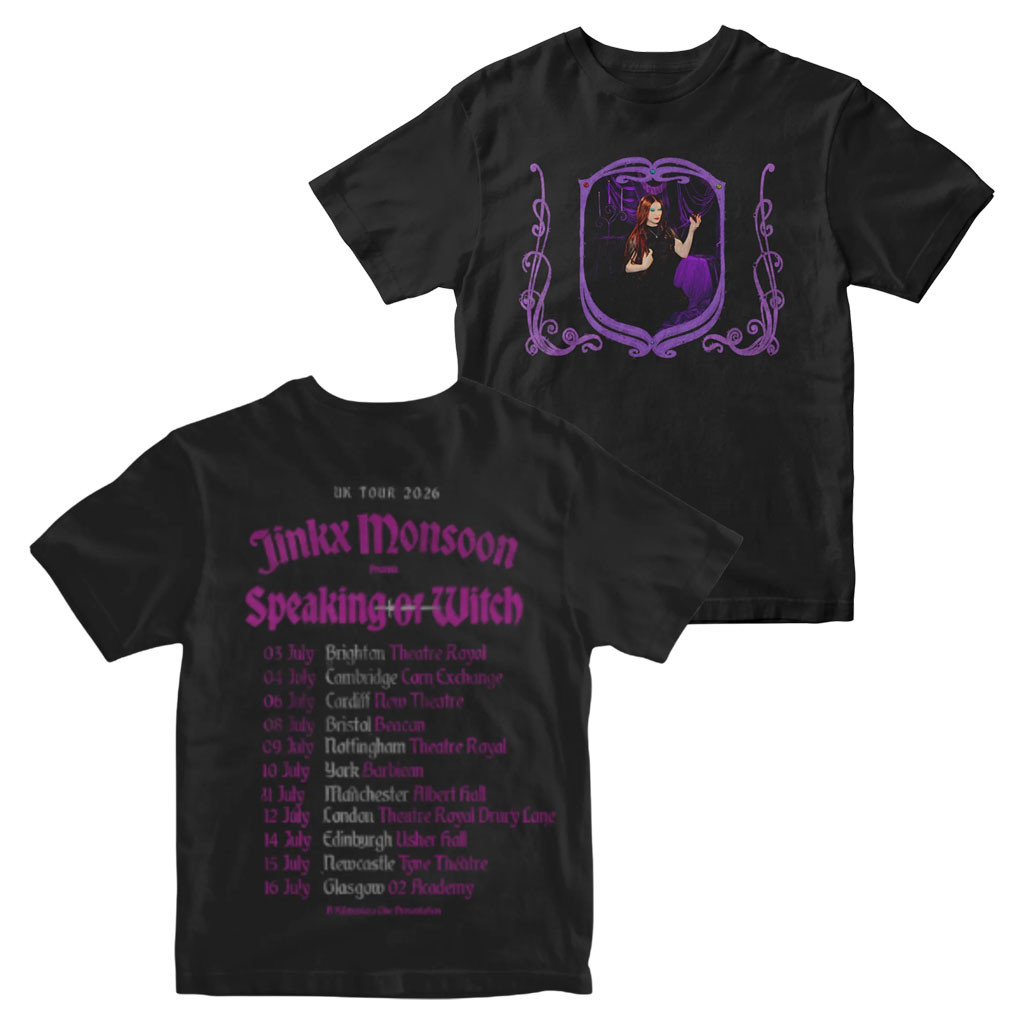 Mainfactor Merch 2026 Jinkx Tour T-Shirt Jinkx Monsoon Speaking Of Witch Merch Gift For Fans - Kdjoy Mainfactor Merch 2026 Jinkx Tour T-Shirt Jinkx Monsoon Speaking Of Witch Merch Gift For Fans - Kdjoy
