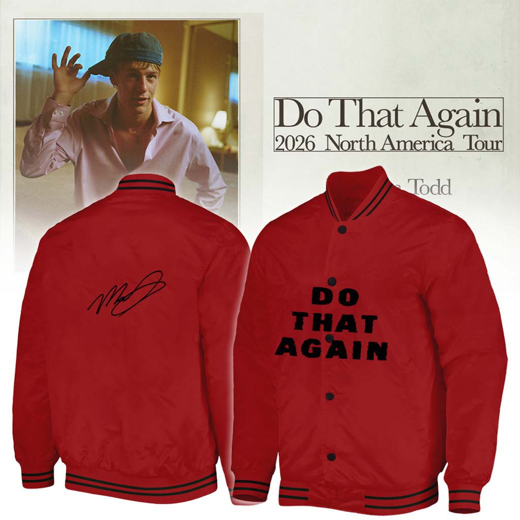 Malcolm Todd Do That Again Tour 2026 Bomber Jacket Malcolm Todd Merch Gifts For Music Lovers