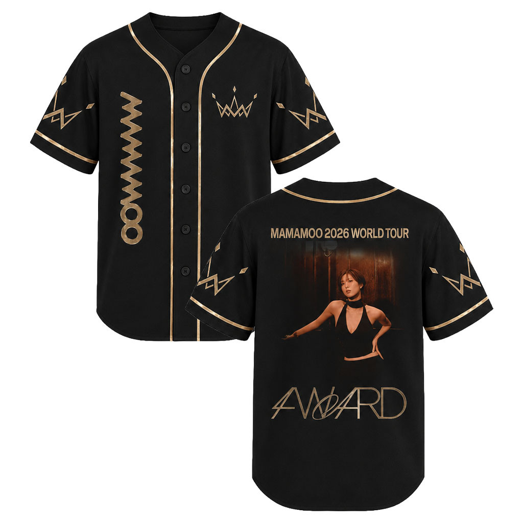 Mamamoo Merch 2026 4Ward Mamamoo World Tour Baseball Jersey Mamamoo Concert Outfit Ideas - Kdjoy
