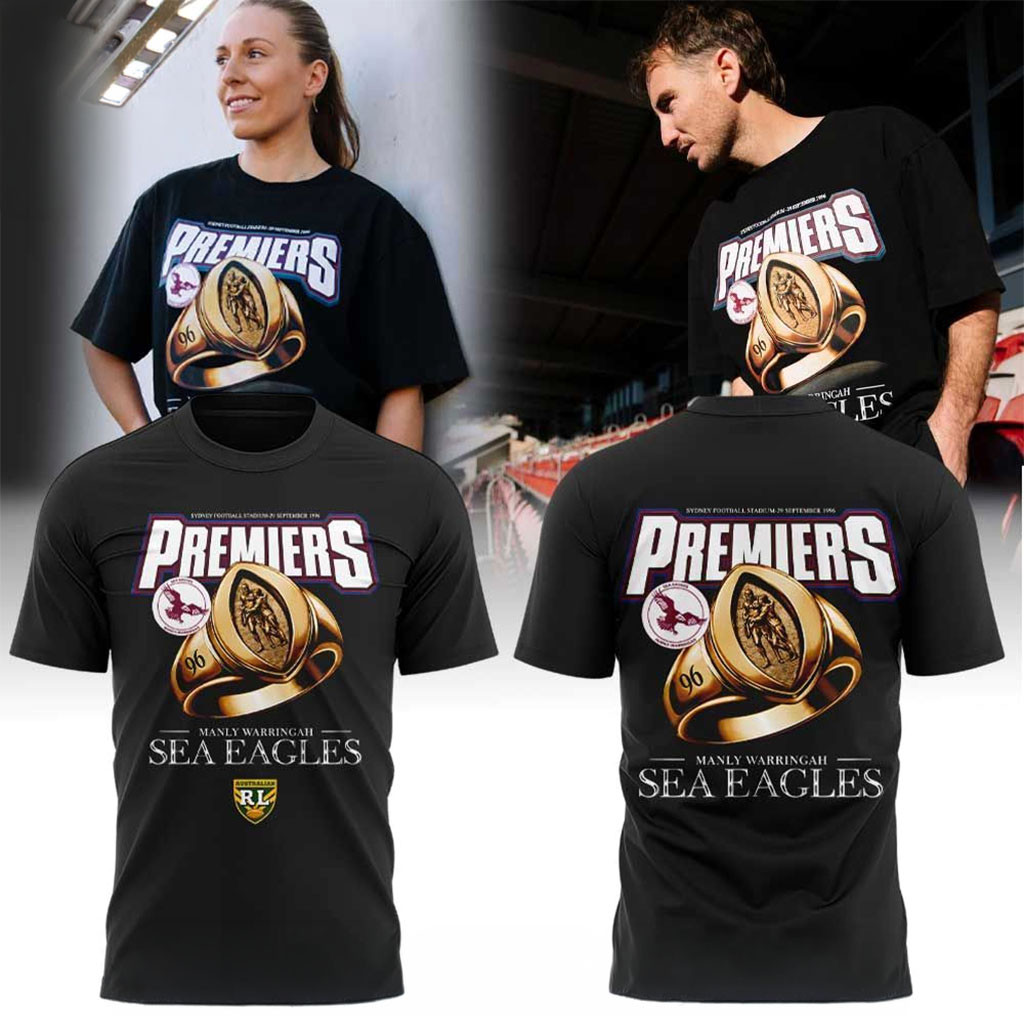 Manly Warringah Sea Eagles 80th Anniversary Shirt MW Sea Eagles Merch Gifts For Fans - Kdjoy