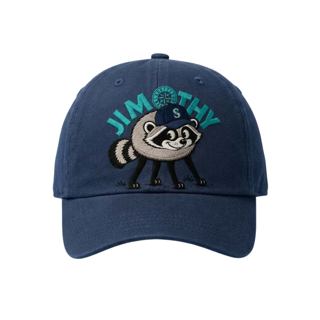 Mariners Jimothy Night Hat Embroidered Seattle Mariners Merch Baseball Lover Gift Ideas - Kdjoy