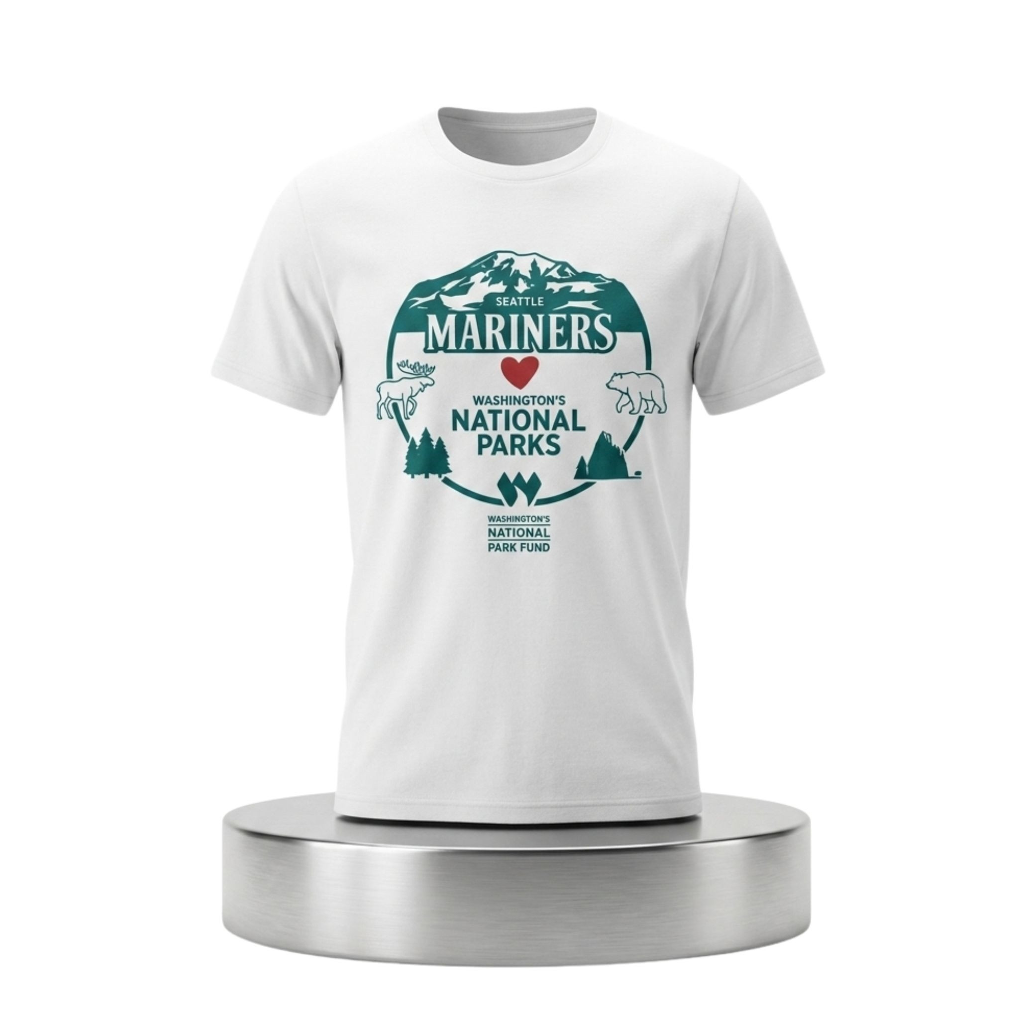 Mariners Washington's National Parks Night 2026 Shirt Seattle Mariners Merch Gifts For Fans - Kdjoy