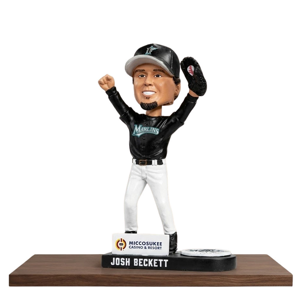 Marlins Josh Beckett Hall of Fame Funko Pop 2026 Miami Marlins Merch Present For Baseball Fans - Kdjoy