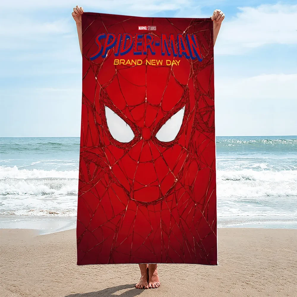 Marvel Spider-Man Brand New Day Beach Towel Superhero Merch Gifts For Spider-Man Fans - Kdjoy