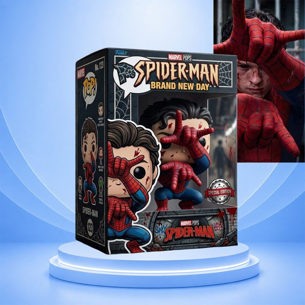 Marvel Spider Man Brand New Day Funko Pop Spider Man Merch Display Room Decoration - Kdjoy Marvel Spider Man Brand New Day Funko Pop Spider Man Merch Display Room Decoration - Kdjoy