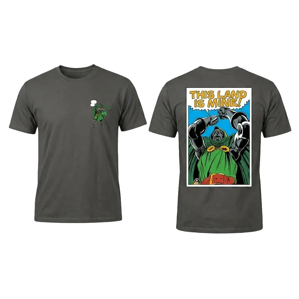 Marvel Studios Doctor Doom Shirt This Land Is Mine T-Shirt Gift For Marvel Fans - Kdjoy Marvel Studios Doctor Doom Shirt This Land Is Mine T-Shirt Gift For Marvel Fans - Kdjoy
