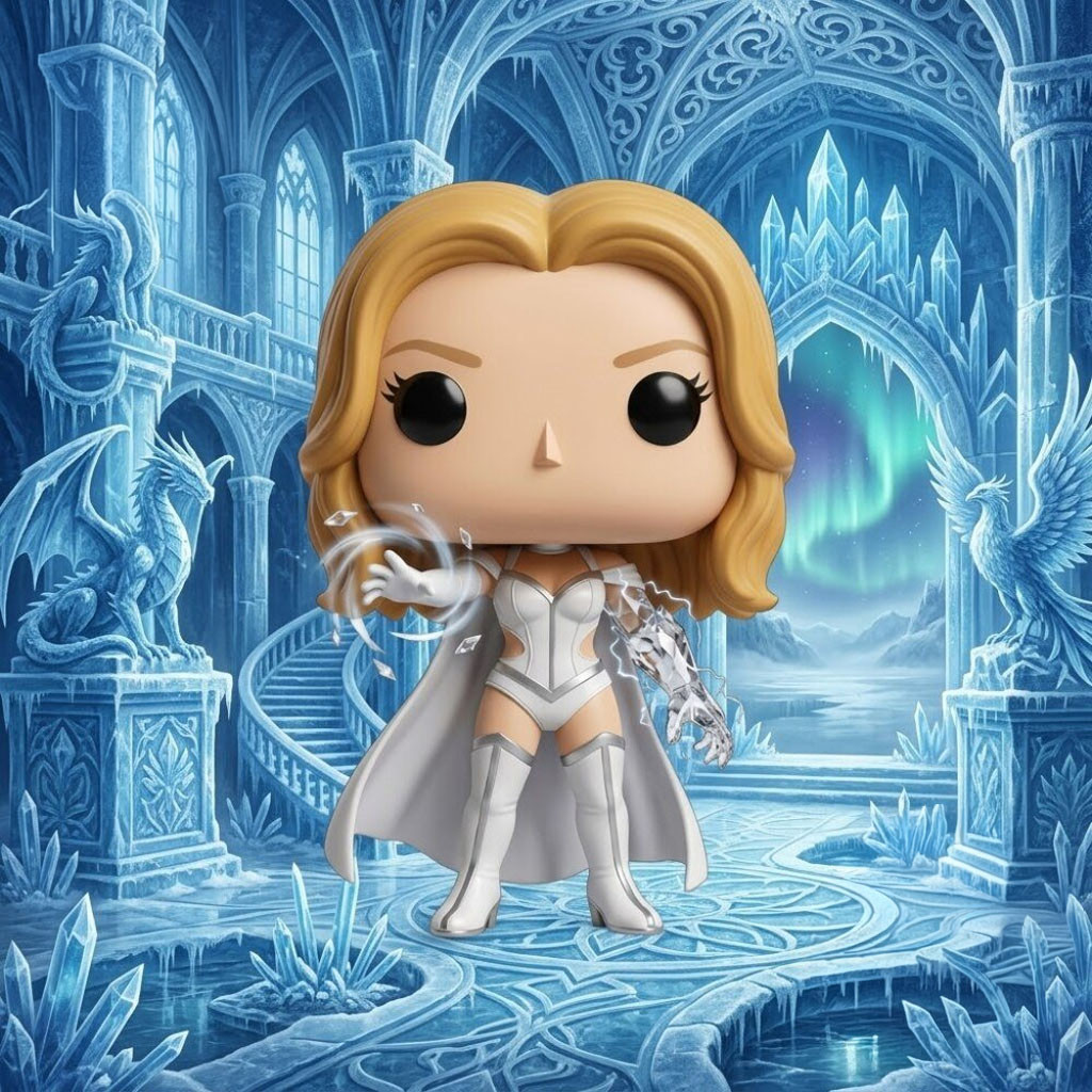 Marvel Studios Emma Frost X-Men Funko Pop 2026 Marvel Merch Gift For Sisters - Kdjoy