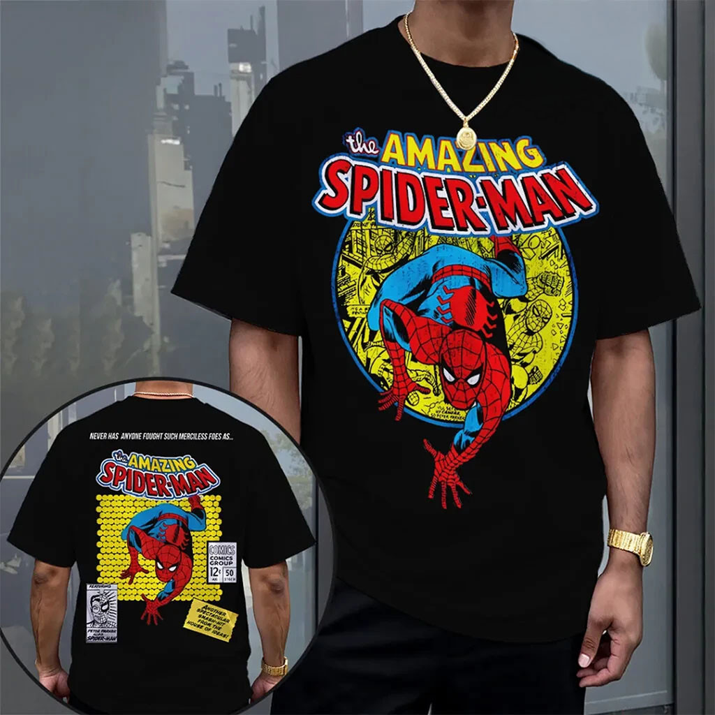 Marvel The Amazing Spider-Man T-Shirt 2026 Spider-Man Merch Superhero Gift For Brothers - Kdjoy
