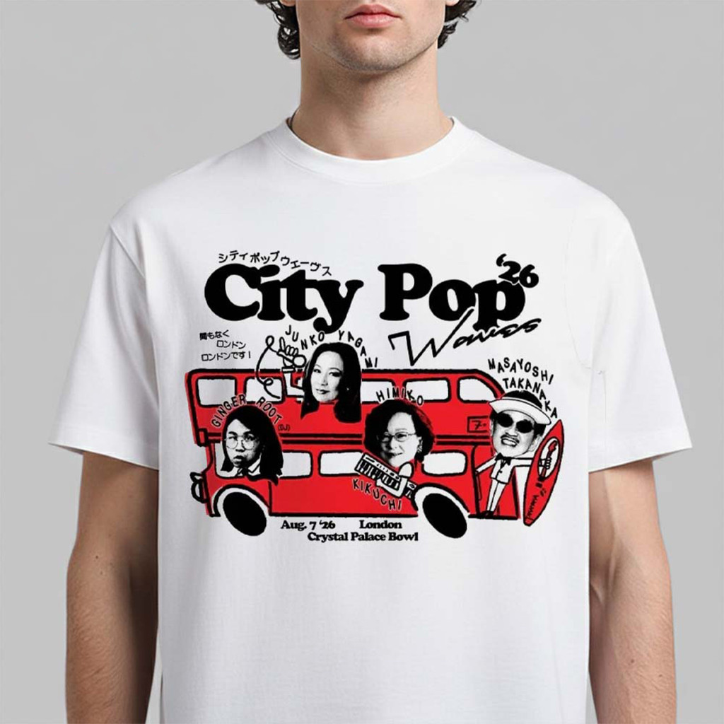 Masayoshi Takanaka City Pop Waves 2026 T-Shirt Masayoshi Takanaka Merch Fans Gifts