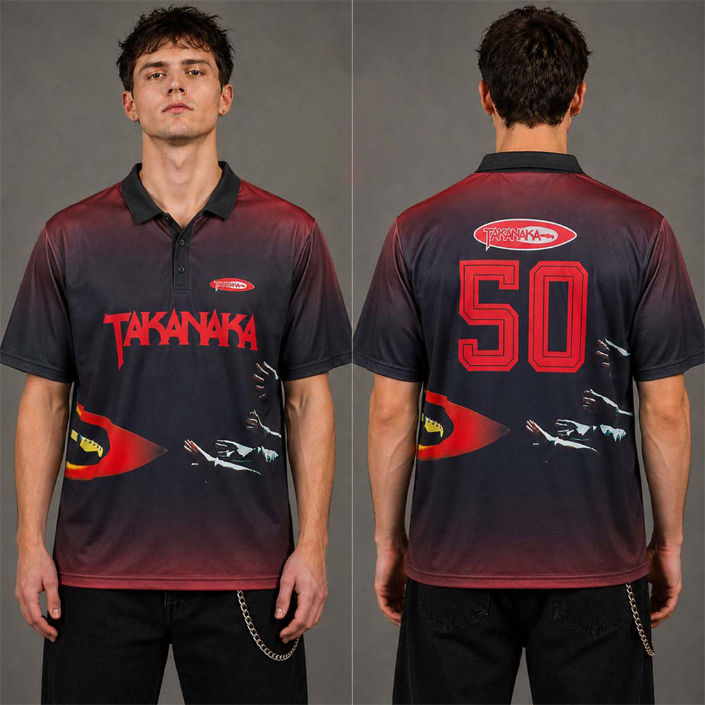 Masayoshi Takanaka Super Takanaka World Live 2026 Tour Polo Shirt Masayoshi Takanaka Merch