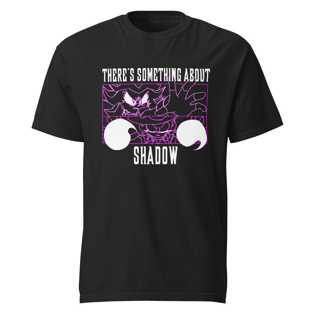 Mashed Merch 2026 There's Something About Shadow T-Shirt Black Shadow the Hedgehog Merch - Kdjoy Mashed Merch 2026 There's Something About Shadow T-Shirt Black Shadow the Hedgehog Merch - Kdjoy