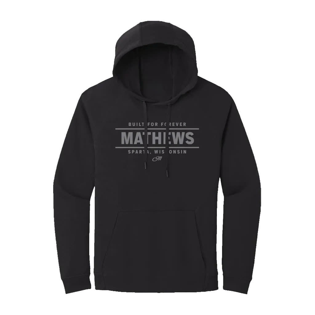 Mathews Archery Merch 2026 Accent Hoodie Built For Forever Mathews Hoodie Gifts For Him - Kdjoy