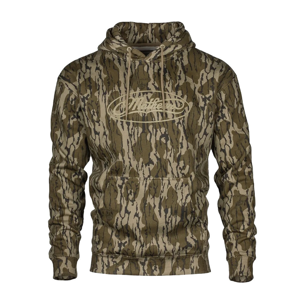 Mathews Archery Merch 2026 Mossy Oak Bottomland Hoodie Camo Apparel Gifts For Him - Kdjoy