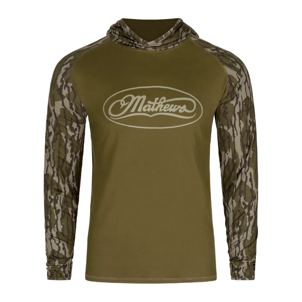 Mathews Archery Merch 2026 Sun Hoodie Mossy Oak Bottomland Camo Apparel Brother Gifts - Kdjoy