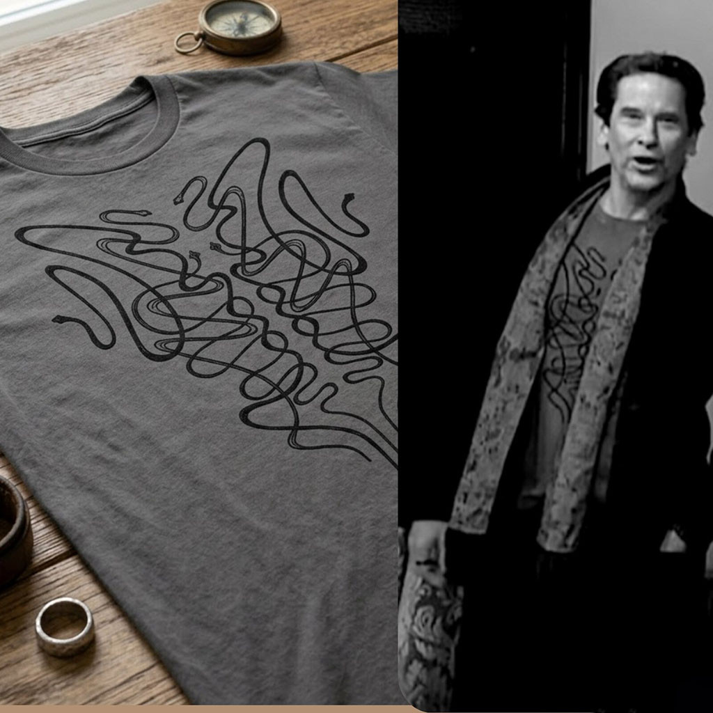 Matt Clark Roger Howarth John Varvatos Onate Snake Shirt On The Young And The Restless Merch - Kdjoy Matt Clark Roger Howarth John Varvatos Onate Snake Shirt On The Young And The Restless Merch - Kdjoy