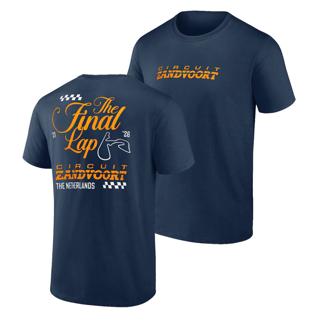 Max Verstappen Merch 2026 Max Verstappen x Circuit Zandvoort Final Lap T-Shirt Gifts For Dad - Kdjoy