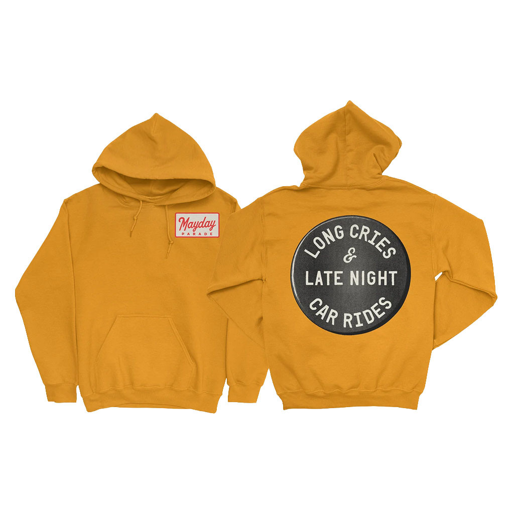 Mayday Parade Merch 2026 Pin Hoodie Long Cries And Late Night Car Rides Hoodie Gift For Fans - Kdjoy