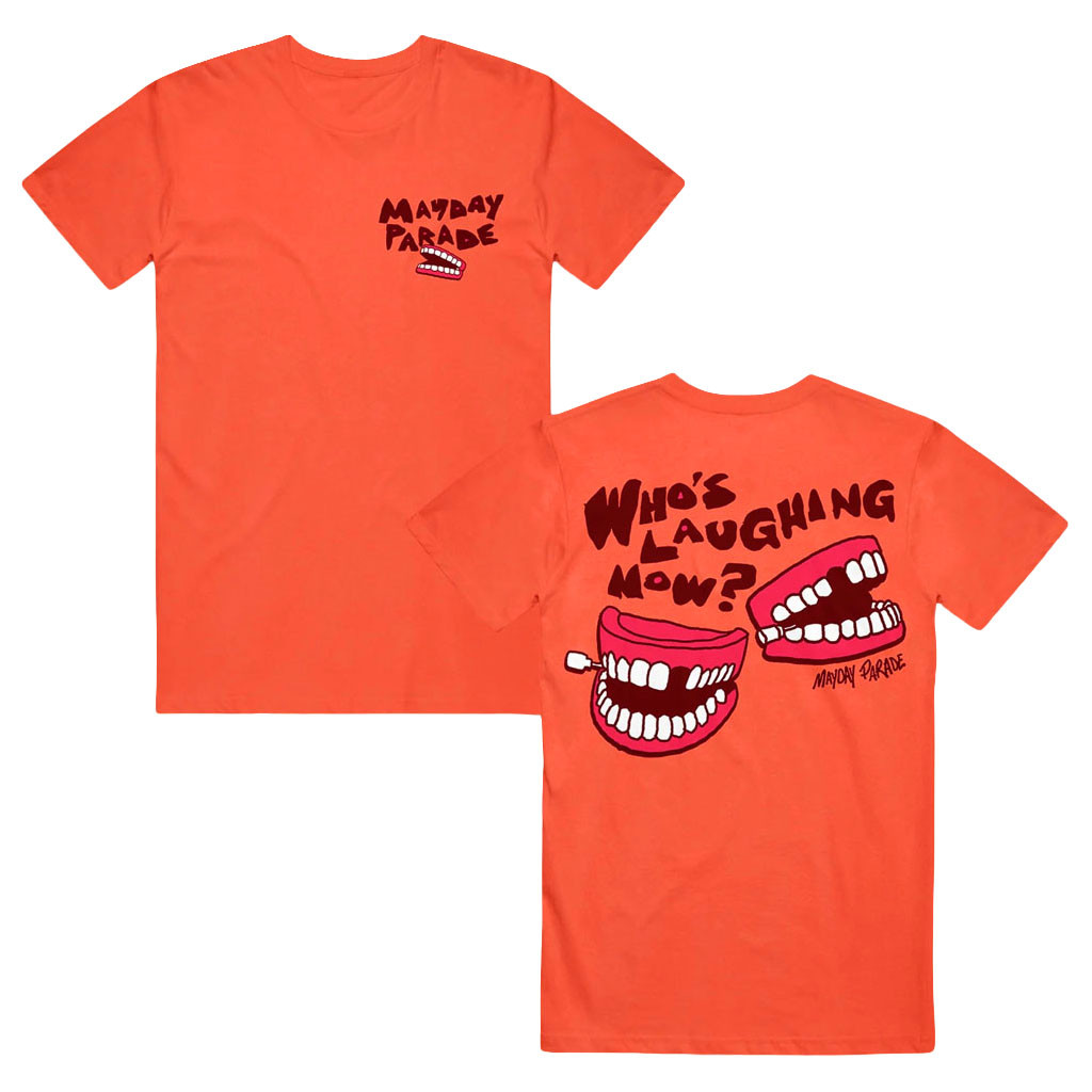 Mayday Parade Merch 2026 Who's Laughing Now T-Shirt Gift Ideas For Rock Lovers - Kdjoy