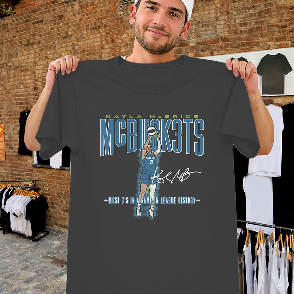 McBuck3ts Shirt Kayla McBride Minnesota Lynx WNBA Record T-Shirt Minnesota Lynx Merch - Kdjoy McBuck3ts Shirt Kayla McBride Minnesota Lynx WNBA Record T-Shirt Minnesota Lynx Merch - Kdjoy