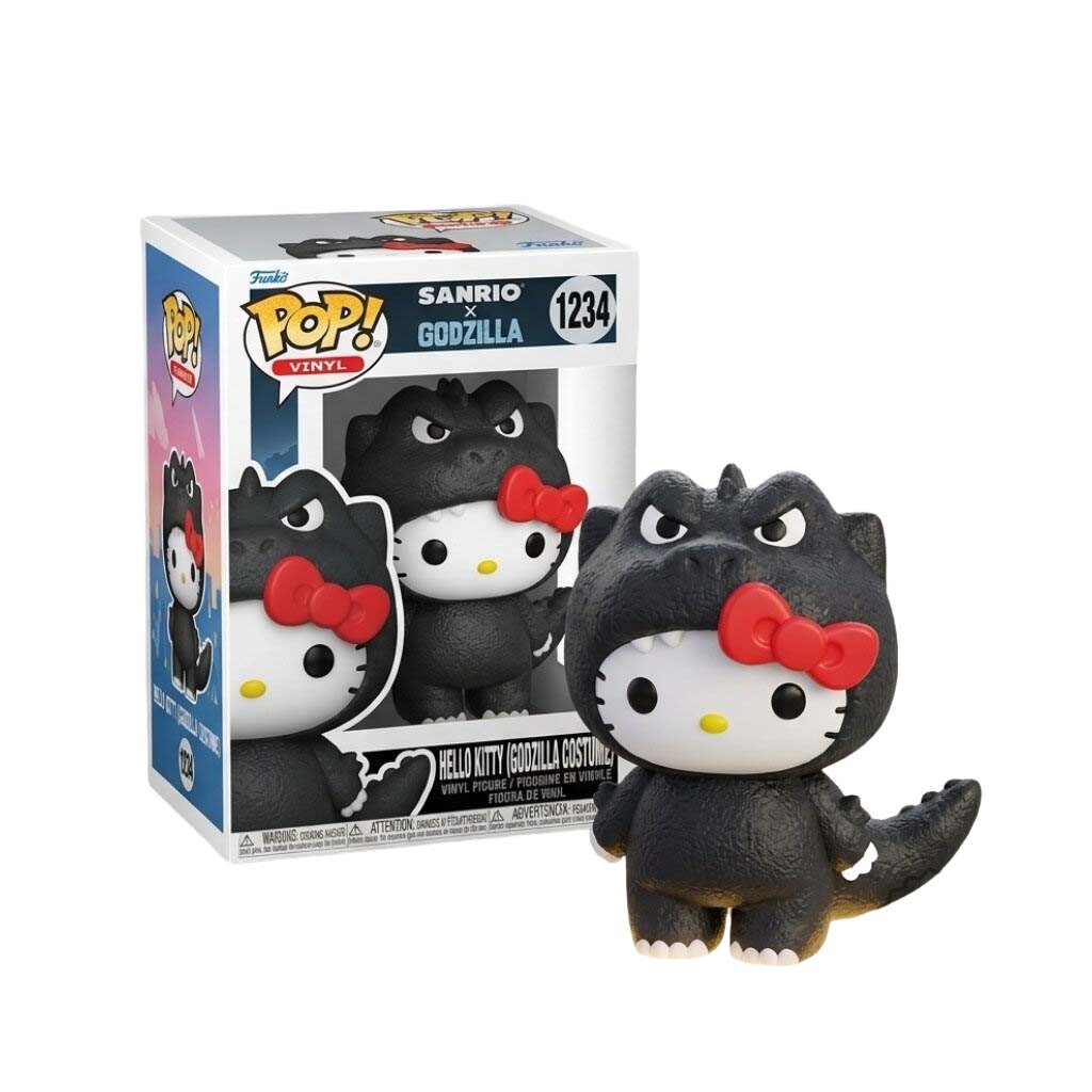 McDonald x Hello Kitty x Godzilla Funko Pop Cute Display Decorations Gifts For Besties - Kdjoy McDonald x Hello Kitty x Godzilla Funko Pop Cute Display Decorations Gifts For Besties - Kdjoy