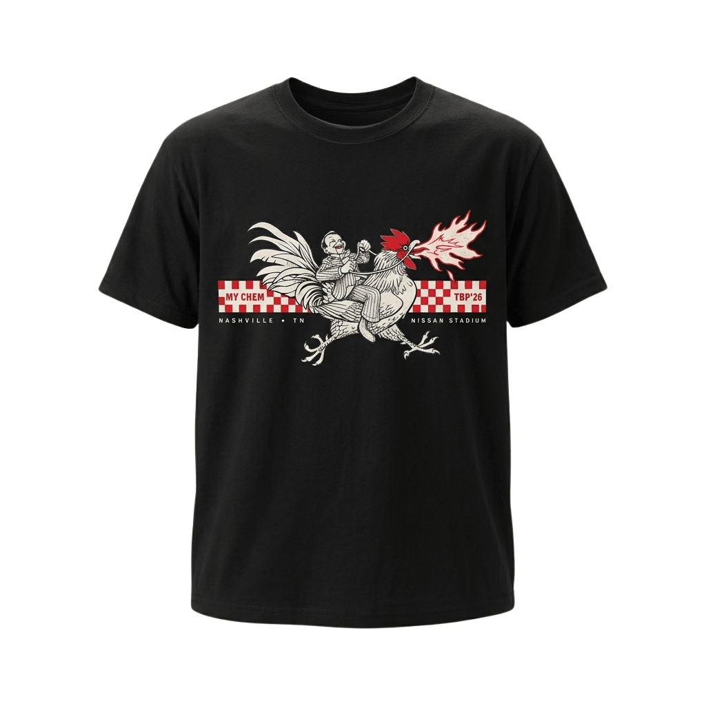 MCR Nashville 2026 Shirt My Chemical Romance Merch Gifts For Music Fans - Kdjoy MCR Nashville 2026 Shirt My Chemical Romance Merch Gifts For Music Fans - Kdjoy
