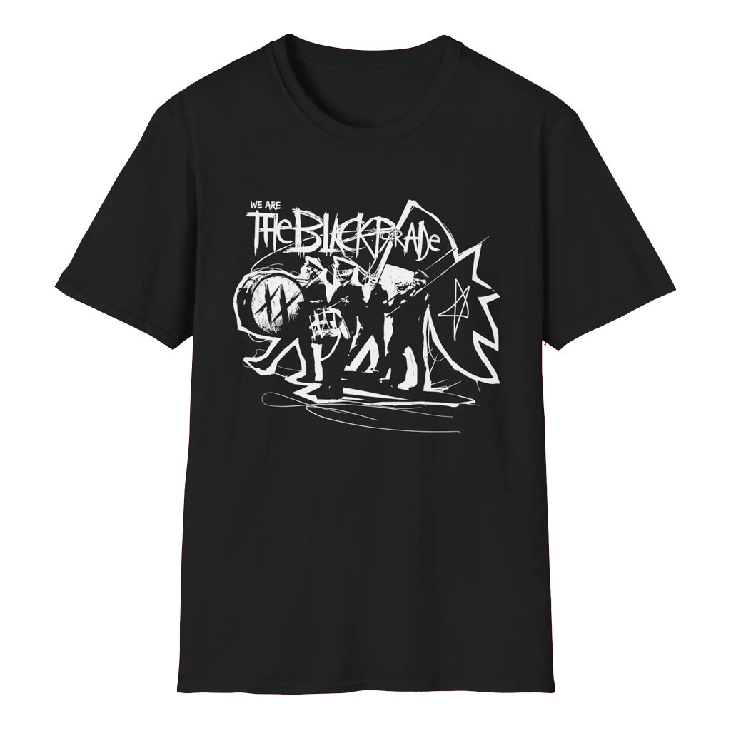 MCR Nashville Merch 2026 MCR The Black Parade Nashville T-Shirt My Chemical Romance Merch - Kdjoy