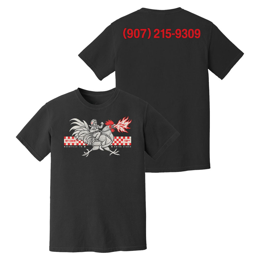 MCR Nashville Merch 2026 My Chemical Romance Nashville Tennessee Event T-Shirt Concert Merch - Kdjoy MCR Nashville Merch 2026 My Chemical Romance Nashville Tennessee Event T-Shirt Concert Merch - Kdjoy