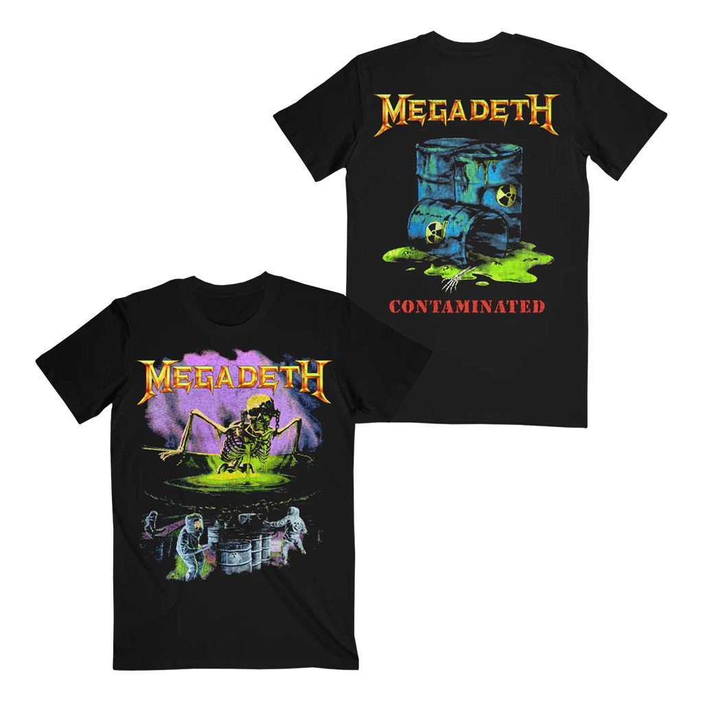 Megadeth Merch 2026 Contaminated Vintage T-Shirt Present For Heavy Metal Band Fans - Kdjoy